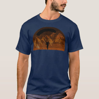 T-shirt Parachute de parachute de parachutisme Skydiver 1