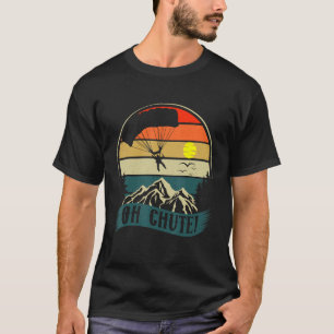 T-shirt Parachute de saut en parachute libre en sk