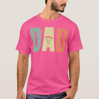 T-shirt Parachute Papa Skydiving Père
