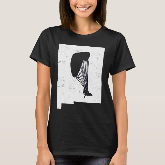 T-shirt Parachute propulsé au trike PPG PPC Pilot Nouveau- (Devant)