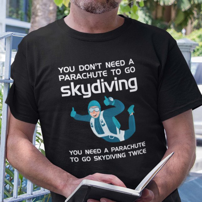 T-shirt Parachute Skydive (Créateur téléchargé)