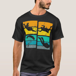 T-shirt Parachute vintage Skydiver Retro Skydiver