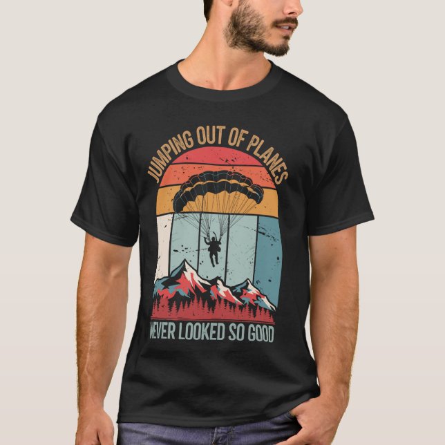 T-shirt Parachutisme (Devant)