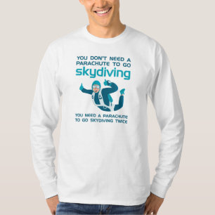 T-shirt Parachutisme
