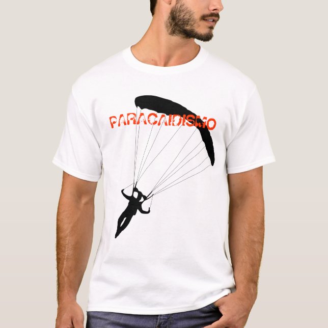 T-SHIRT PARACHUTISME (Devant)