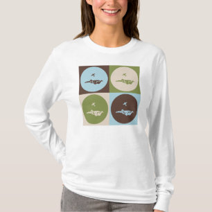 T-shirt Parachutisme d'art de bruit