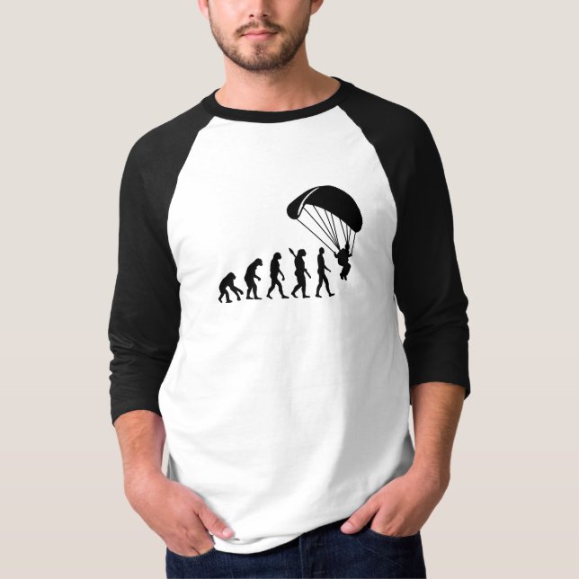 T-shirt Parachutisme d'évolution (Devant)