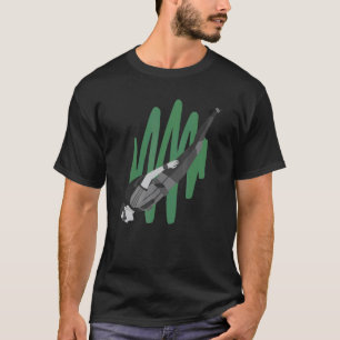 T-shirt Parachutisme drôle Parachute Rétro Parapente