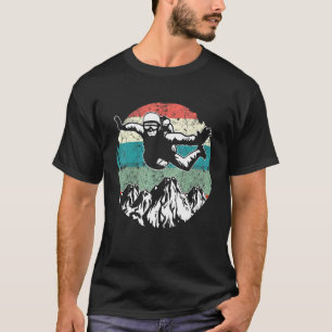 T-shirt Parachutisme Vintage Saut en parachute Parachutist