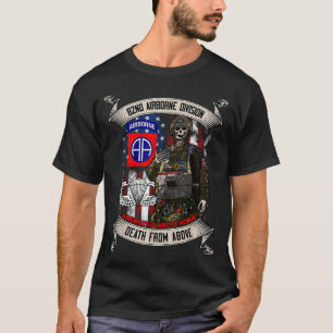 T-shirt Parachutiste de la 82e division aéroportée Fort Br
