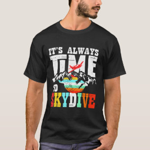 T-shirt Parachutiste Drôle de maillot de parachutisme C'es