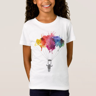 T-Shirt Parachutiste, parachute. Sport de parachutisme.