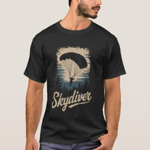 T-shirt Parachutiste Saut en parachute Parachutiste Saut e