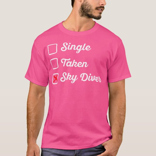 T-shirt Parachutiste Sky Diver unique pris Skydive Skydive (Devant)