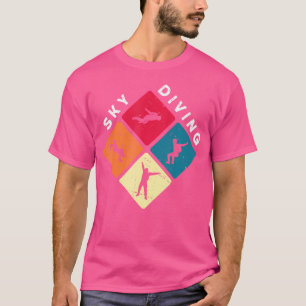 T-shirt Parachutiste Vol en Combinaison Ailée Parachutisme