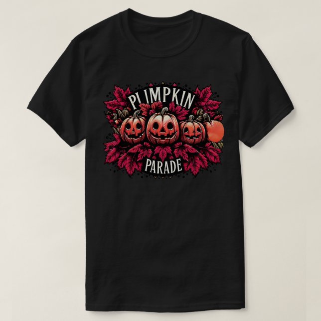 T-shirt Parade citrouille (Design devant)