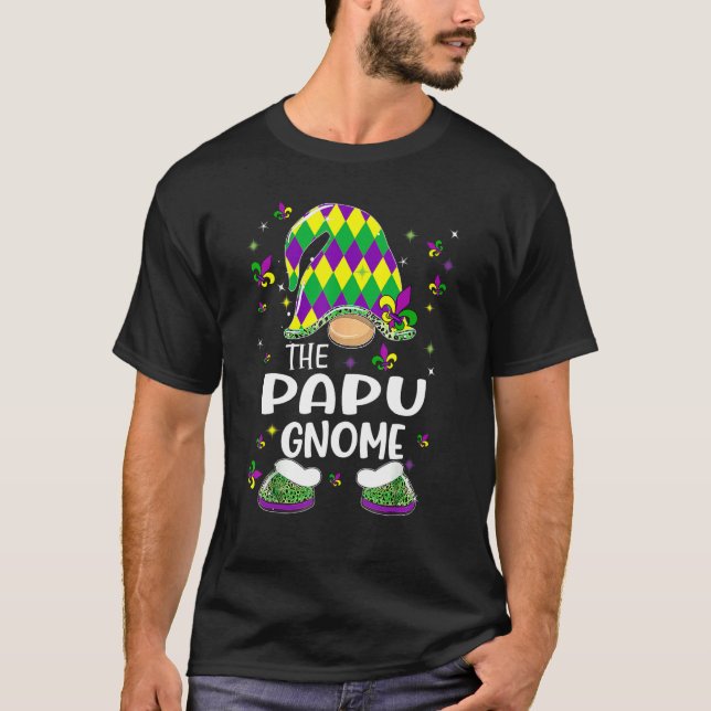 T-shirt Parade du festival Papu Gnome Mardi Gras (Devant)