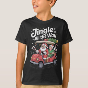 T-shirt Parade Du Panier De Noël Père Noël Et Mme St Nick