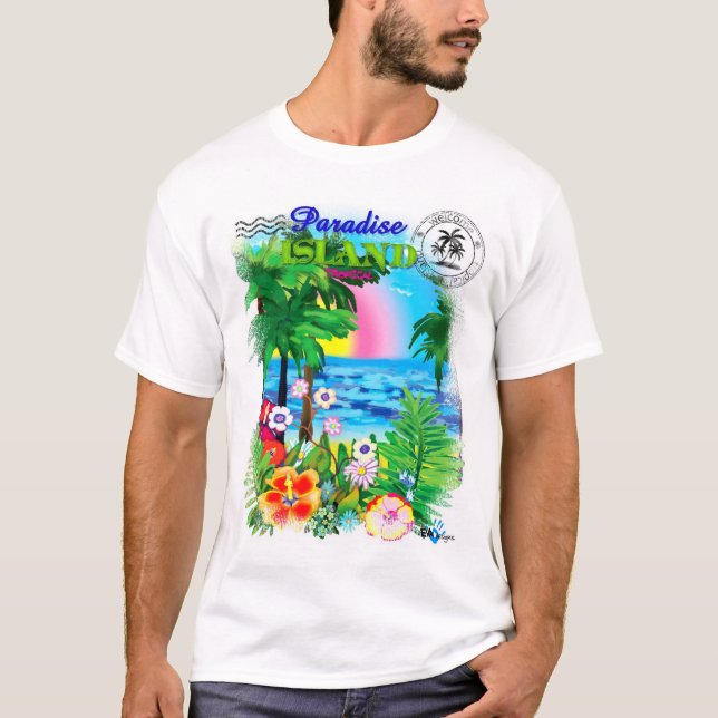 T-shirt Paradis (Devant)