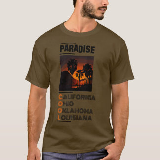 T-SHIRT PARADIS AMÉRICAIN