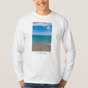 T-shirt Paradis Bleu Au Lac Michigan