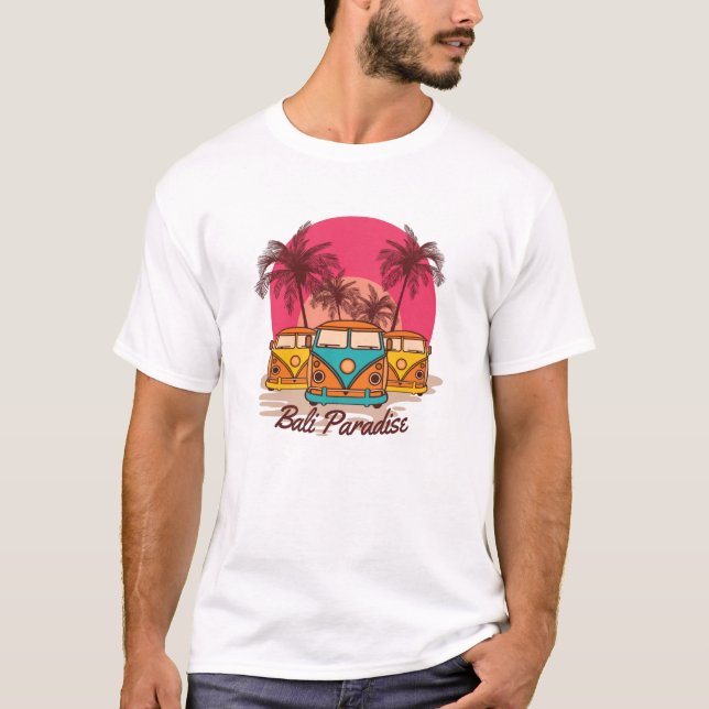 T-shirt Paradis de Bali (Devant)