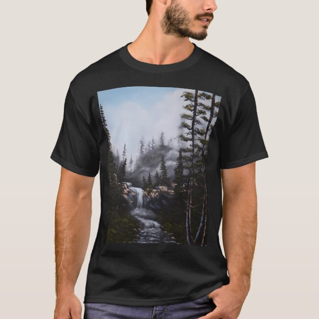 T-shirt Paradis des chutes d'eau (Devant)