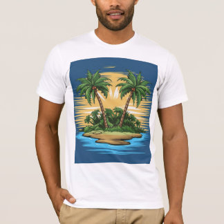 T-shirt "Paradis des îles tropicales | Évasion vers la tra