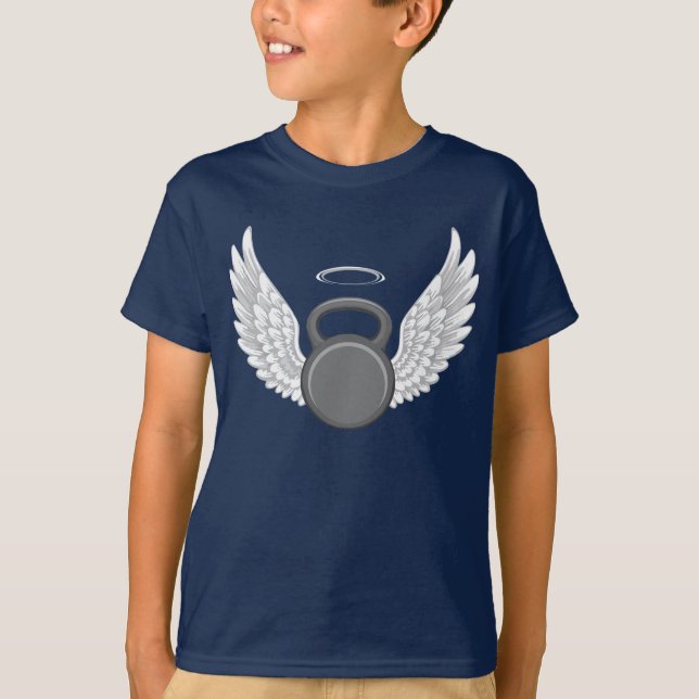 T-shirt Paradis des kettlebells (Devant)