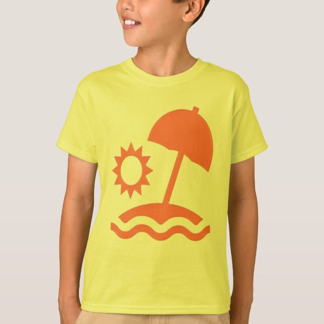 T-shirt Paradis d'été (Devant)