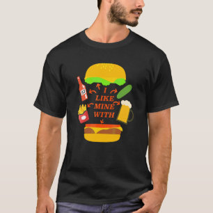 T-shirt Paradis du buffet de cheeseburger Concert