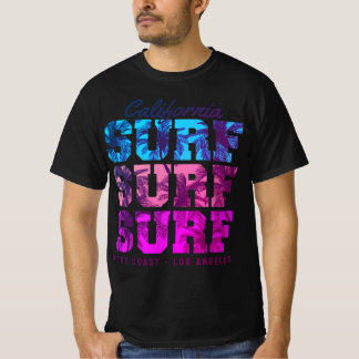 T-shirt Paradis du Surf Côte Ouest Californie Los Angeles