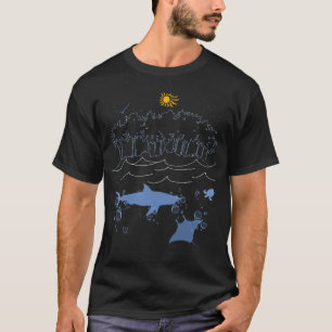 T-shirt Paradis océanique