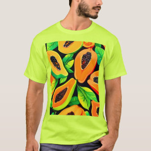 T-shirt Paradis tropical de la papaye