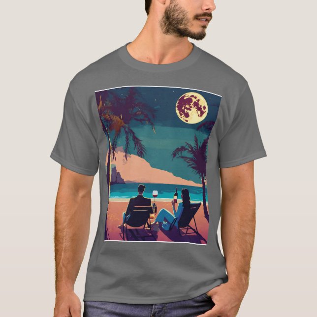 T-shirt Paradise Trouvé : Sailor Jerry Beach Blast Tee (Devant)
