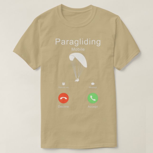T-shirt Paraglide 15 (Design devant)