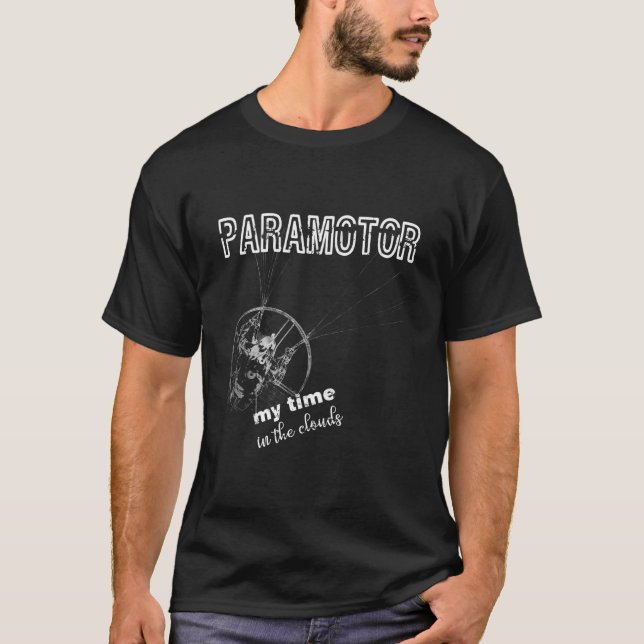 T-shirt Paraglider Longue Manche Paramotor (Devant)