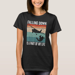 T-shirt Paragliding Tomber Est Une Partie De Ma Vie Chute