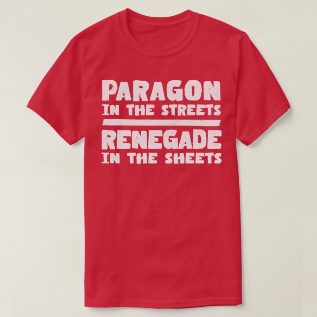 T-shirt Paragon Dans Les Rues Renégat Dans Les Feuilles (Design devant)