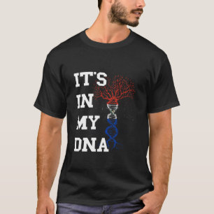 T-shirt Paraguay C'est Dans Mon ADN Arbre Molécule Racines