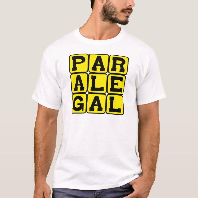 T-shirt Parajuriste, assistant juridique (Devant)