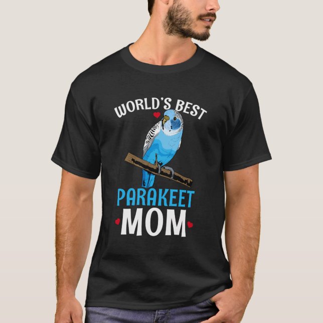 T-shirt Parakeet Budgie (Devant)