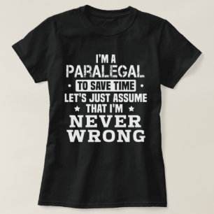 T-shirt Paralégal