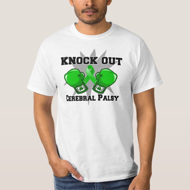 T-shirt Paralyser cérébral Knock Out (Devant)