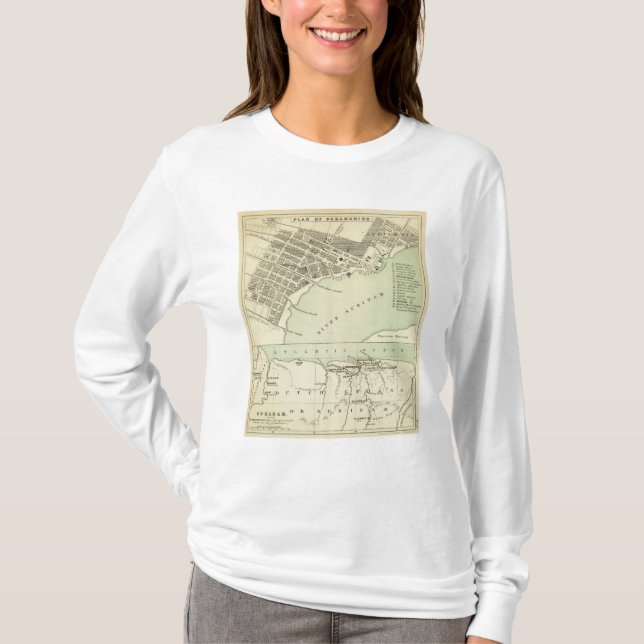 T-shirt Paramaribo Surinam (Devant)