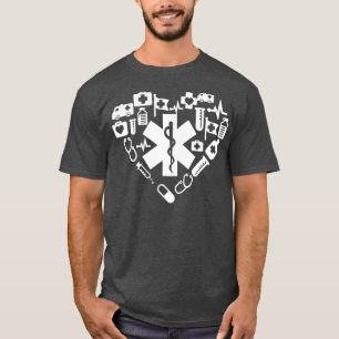 T-shirt Paramedic Emergency Médicale Technician EMT EMS