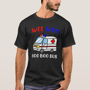 T-shirt Paramedic EMT Nurse Swissmedic EMS Wee Woo Boo Boo