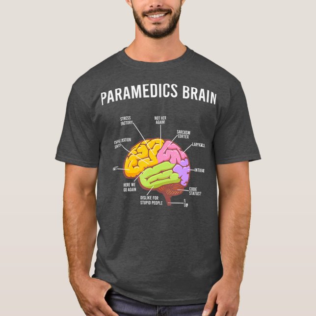 T-shirt Paramedics Brain (Devant)