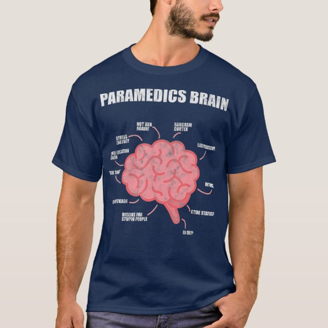 T-shirt Paramedics Brain (Devant)