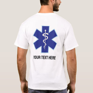 T-shirt Paramètre des services Médicales d'urgence